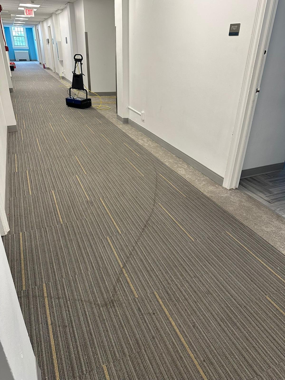 Floor care before cleaning - project 8